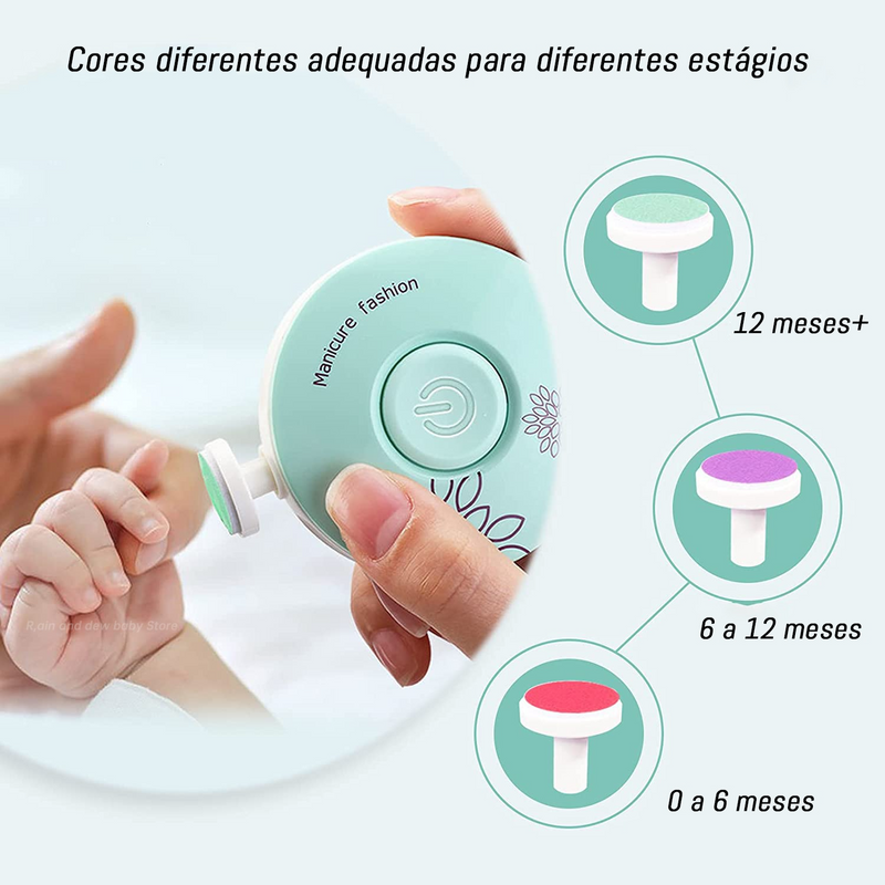 Cortador Elétrico de Unhas Infantil - Minha loja