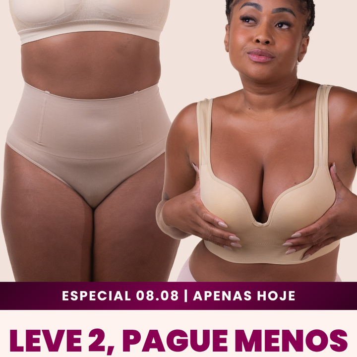 Bermuda Up Shaper + Calcinha Hope - Combo Irresistível
