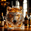 Garrafa Lobo Alfa™ | Decanter de Whisky Edição Limitada