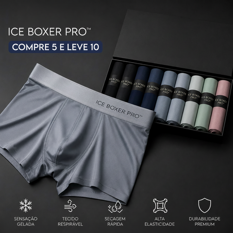 Cueca Masculina Dry Comfort - ICE BOXER™