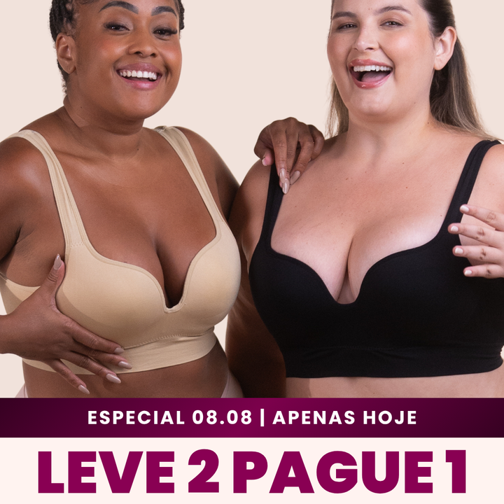 2 Sutiãs Push Up - Compre 1 Leve 2