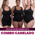 Combo Shaper Canelado - Regata | Body | Macaquinho