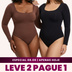 Body Confort - Body de Manga Longa  - Compre 1 Leve 2