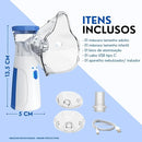 Nebulizador e Inalador Silencioso Portátil