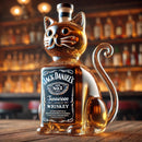 Garrafa Gato Elegante™ | Decanter de Whisky Edição Limitada