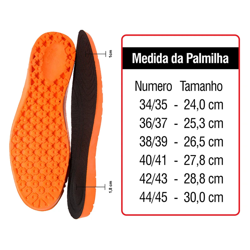 Palmilha Ortopédica Anatomica Super Confortavel | Envio Rápido - Minha loja