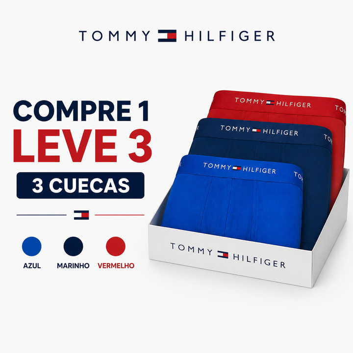 KIT CUECAS BOXER PREMIUM MAX CONFORT - COMPRE 1 LEVE 3 + [Frete Grátis]