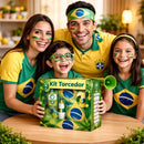 Kit Exclusivo Torcedor Brasil Copa 2026 - 12 Itens Completo
