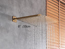 Chuveiro Para Banheiro Dourado Inox