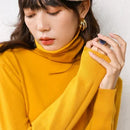 Blusa Gola Alta Tricot - Slim Fit