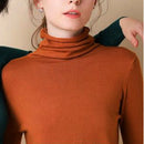 Blusa Gola Alta Tricot - Slim Fit