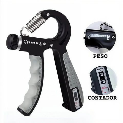 Hand Grip | Fortalecedor de Braços Resistente e Regulável
