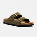 Sandália Masculina Santorini Camurça