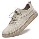 (PAGUE 1 LEVE 2 - PROMOÇÃO EXCLUSIVA) Sapatênis Masculino Em Couro Premium Off-Ekien + BRINDE