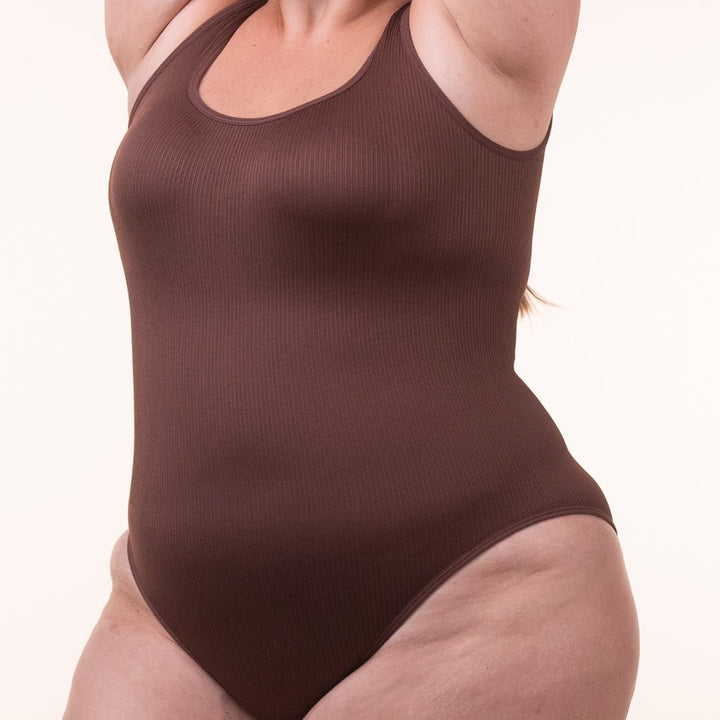 2 Bodys Shaper Canelado - Compre 1 Leve 2