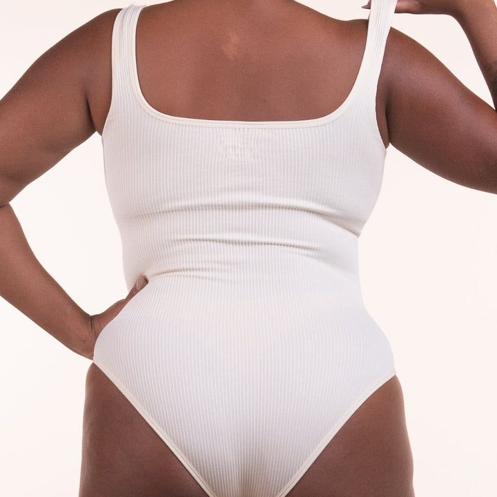 2 Bodys Shaper Canelado - Compre 1 Leve 2