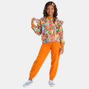 Conjunto Moletom Magia das Flores
