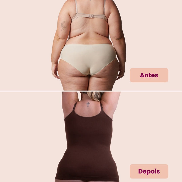 Cami Shaper - Camiseta Modeladora 3 em 1
