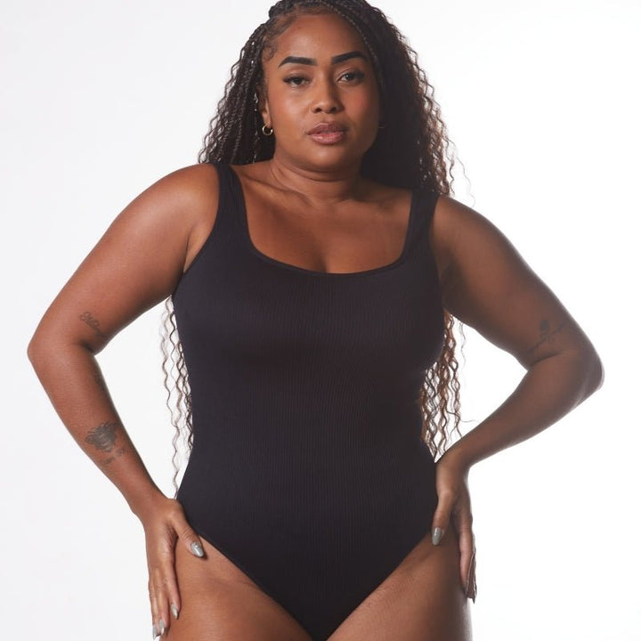 Sutiã Push Up + Body Shaper Canelado - Combo Irresistível