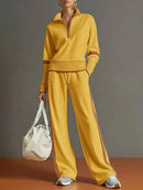 Conjunto Milano™ Casual com Zíper Premium