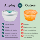 Potes Herméticos de Vidro 7 Peças