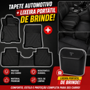 Tapete Bandeja Premium 100% Sob Medida Para Seu Veículo + Lixeira Portátil para Carro