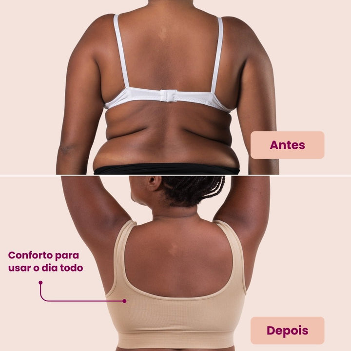 Sutiã Efeito Push Up - Empina os Seios Sem Arames Que Machucam